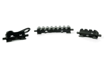 Image of Sylvan Arms QD Picatinny Rail Mount Combo, 3 Piece, Black, RC300