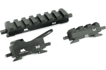 Image of Sylvan Arms QD Picatinny Rail Mount Combo, 3 Piece, Black, RC300