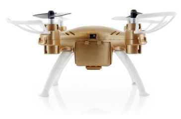 Image of Syma X52C Nano Quadcopter Drone w/2MP HD Camera and Bonus Battery, Gold 61314