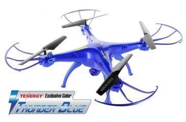 Image of Syma X5SW 2.4Ghz 4CH 6-Axis Gyro RC Drone w/2MP HD Camera, Blue 61287