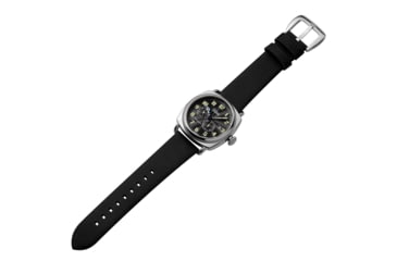 Image of Szanto Automatic Officer Watches, Black Dial, Black Strap, Steel, One Size, SZ 6201E