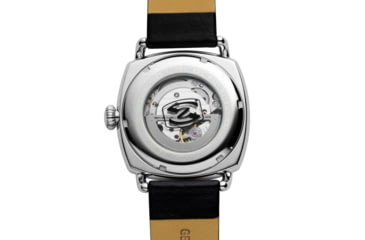 Image of Szanto Automatic Officer Watches, Black Dial, Black Strap, Steel, One Size, SZ 6201E