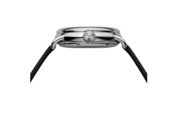 Image of Szanto Automatic Officer Watches, Ivory Dial, Black Strap, Steel, One Size, SZ 6305E