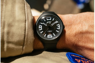 Image of Szanto Icon Frank Stephenson Cosmos Watches, Black Dial, Black Strap, Black, One Size, IC-FS-9001