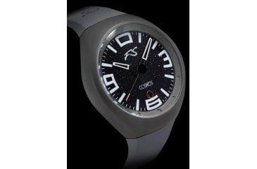 Image of Szanto Icon Frank Stephenson Cosmos Watches, Black Dial, Gray Strap, GRAY, One Size, IC-FS-9002