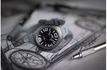 Image of Szanto Icon Frank Stephenson Cosmos Watches, Black Dial, Gray Strap, GRAY, One Size, IC-FS-9002