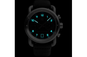 Image of Szanto Icon Roland Sands Chrono Watches, Black Dial, Black Strap, Steel, One Size, IC RS 2251
