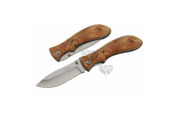 Image of SZCO Burl Wood Folding Knife 4 in, 1006903