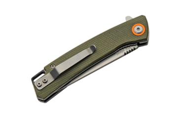 Image of SZCO Micarta Folding Knife, 4 in, D2 Steel, Moss Green, 1006386