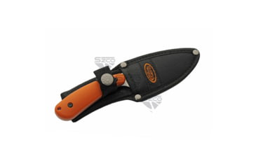 Image of SZCO Orange Trailing Point Skinner Fixed Blade Knife 7 in, 1006911