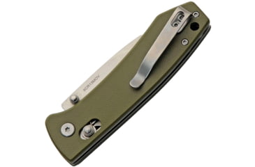 Image of SZCO Rolling Lock Stainless Folding Knife, 4.25in, G10 Moss Green Handle, 1006384