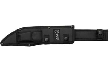 Image of Sierra Zulu Ballista Hunting Knife, 10.5in, Clip Point Blade, Serrated Back Edge, Black Glass Filled Nylon Handle, SZ5603CP