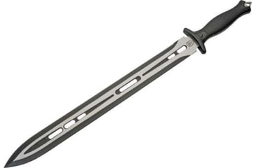 Image of Sierra Zulu Garrison Sword, 19.5in, 7CR13 SS, Two Tone Powder Blade, Black Glass Fiber Handle, SZ5608