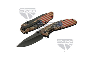 Image of SZCO USA Forest Liner Lock Folding Knife 4.5 in, 1006906