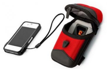 Image of T-Reign ProLink iPhone 4/4S Smartphone Case and ProCase Gear Protector Combo, Red, Medium 0TBP-0042