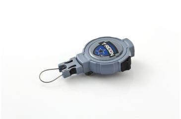 Image of T-Reign Retractable Gear Tether Outdoor Series, Xtra Duty 14oz w/ 36in Kevlar Cord, Clip, Blue, Large 0TRG-142