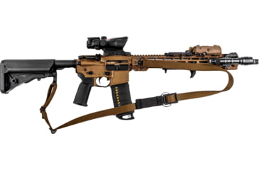 Image of T10 Complete Modular OperatorS System - Bravo Sling Coyote Brown, Swinger Stock Black, Mil-Spec, CMOS-BSL-COY-SWST-BLK