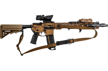 Image of T10 Complete Modular OperatorS System - Bravo Sling Coyote Brown, Swinger Stock Coyote Brown, Mil-Spec, CMOS-BSL-COY-SWST-COY