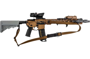 Image of T10 Complete Modular OperatorS System - Bravo Sling Coyote Brown, Swinger Stock Wolf Grey, Mil-Spec, CMOS-BSL-COY-SWST-WFG