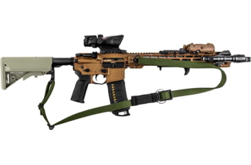 Image of T10 Complete Modular OperatorS System - Bravo Sling Olive Drab, Swinger Stock Foliage Green, Mil-Spec, CMOS-BSL-ODG-SWST-FOL