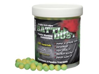 Image of T4E .43 Cal Battle Dust Green/Yellow,430 Count 2292061