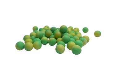Image of T4E .43 Cal Battle Dust,Green/Yellow,8000 Count 2292060