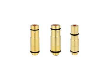Image of TAC Crew Triple Pack Dry Fire Laser Training Cartridges, Brass, 9mm, .40 S&amp;W, .45 ACP, TC-3PK