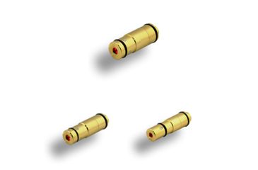 Image of TAC Crew Triple Pack Dry Fire Laser Training Cartridges, Brass, 9mm, .40 S&amp;W, .45 ACP, TC-3PK