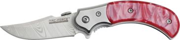Image of Tac Force 3.5in. Pink Fold Knife, SS A/O blade TF731PKS