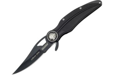 Image of Tac Force 4.25in. FolderBack Bladegr, Black Handle TF805BK