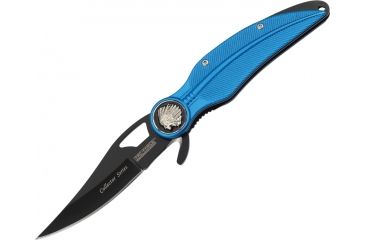 Image of Tac Force 4.25in. FolderBack Bladegr, Blue Handle TF805BL