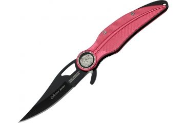 Image of Tac Force 4.25in. FolderBack Bladere, Pink Handle TF805RD