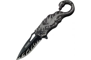 Image of Tac Force 4.5in.Bk Folderdrop Knives TF814GY