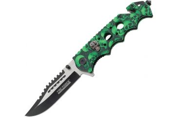 Image of Tac Force 4.75in.Rescue Folder2To Knives TF809GN