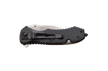 Image of TAC Force Drop Point Spring Assisted Knife w/Can Opener and Cutter, 3.25 in, 3Cr13 Stainless Steel Stainless Steel, Black/Brown, TF-606BZW