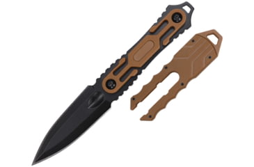 Image of TAC Force Fixed Blade Brown, TFFIX124BN