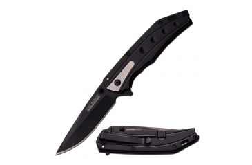 Image of TAC Force Folding Blade, 3.5in, Stainless Steel Blade, Black Stainless Steel Handle TF-925BK