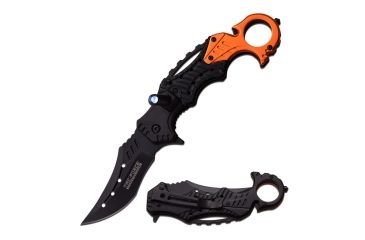 Image of TAC Force Folding Blade, 3in, Stainless Steel Blade, Aluminum Handle TF-927OR