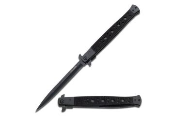 Image of TAC Force Folding Blade, 5.5in, Stainless Steel Blade, Black Aluminum Handle TF-547BK
