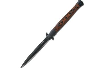 Image of TAC Force Folding Blade, 5.5in, Stainless Steel Blade, Brown Pakkawood Inlay Handle TF-547WD