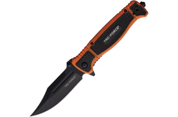 Image of TAC Force Linerlock A/O Black/Org, TF2008OR