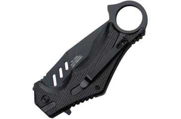 Image of TAC Force Linerlock A/O Black TF1044BK
