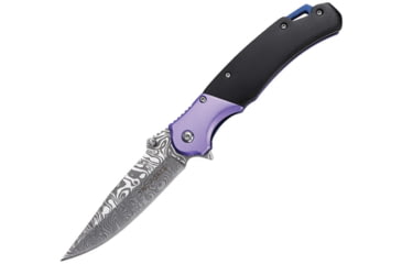 Image of TAC Force Linerlock A/O Purple, TF2009BL