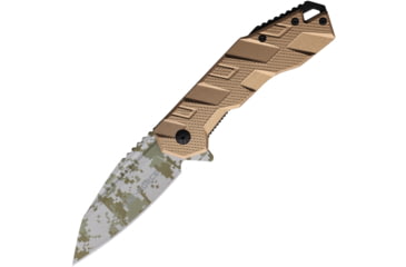 Image of TAC Force Linerlock Digi Camo A/O Tan, TF1049TN