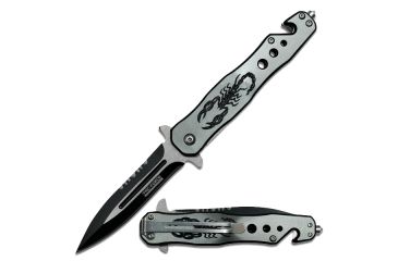 Image of TAC Force Scorpion Handle Fold Knife, Grey TF 664GY