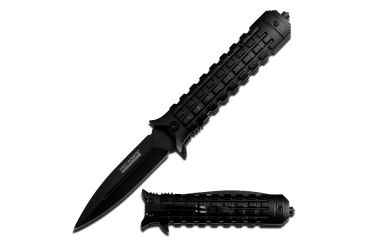 Image of TAC Force Spear Blade Spring Assist Knife, Black TF 712BK