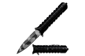 Image of TAC Force Spear Blade Spring Assist Knife, Camo TF 712UC