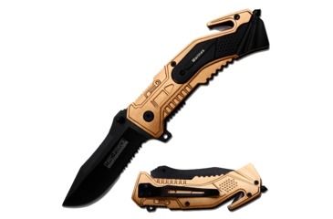 Image of TAC Force Special Forces Assisted Fold Knife, Bronze TF 688MR