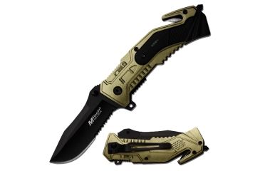Image of TAC Force Special Forces Assisted Fold Knife, Green TF 688AR