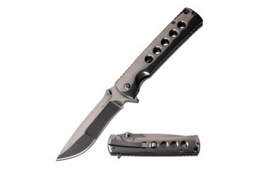 Image of TAC Force TF-973MR 3CR13 Steel Blade Stainless Steel Handle Folding Knife TF-973MR